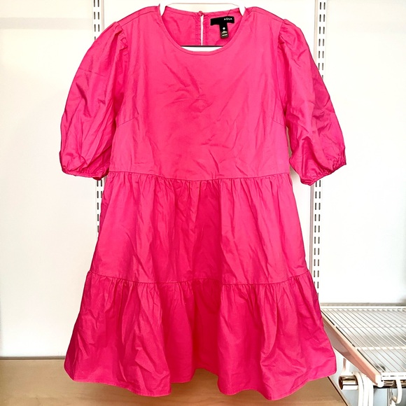 Aqua Pink Mini Dress - Picture 2 of 5